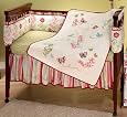 NoJo Alexis Garden 4 Piece Crib Set