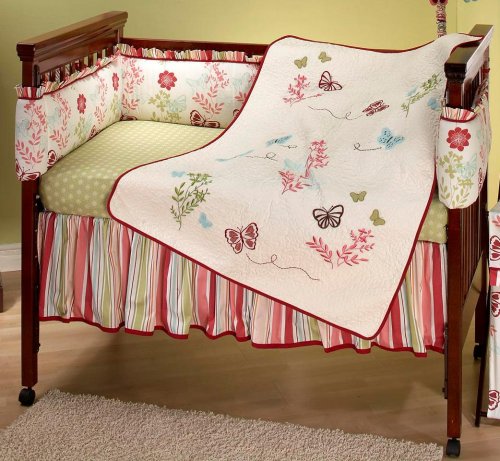 Buy cheap NoJo Alexis Garden 4 Piece Crib Set | cheapmorebed