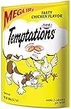 TEMPTATIONS Classic Treats for Cats Tasty Chicken Flavor 6.3 Ounces (Pack of 10)
