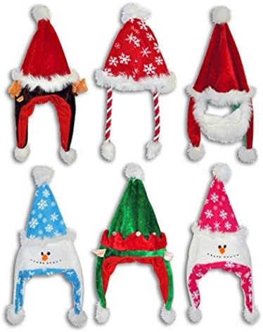 Super Soft Plush Holiday Hats (Reindeer)