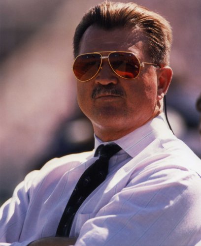 MIKE DITKA CHICAGO BEARS 8X10 HIGH GLOSSY SPORTS ACTION PHOTO (M)