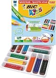 Produkt-Bild: BIC KiDS Evolution Dreieckige Buntstifte Schulset Klassensatz, 144-teilig