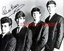 Pete Best ORIGINAL MEMBER autographed BEATLES photo