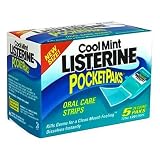 Listerine Pocketpaks, Cool Mint 5 Pak 24 Count Each
