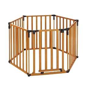 North States 3 in 1 Wood Superyard- 3 Gates in 1