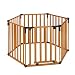 North States 3 in 1 Wood Superyard- 3 Gates in 1