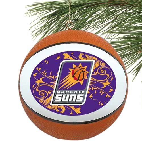 Phoenix Suns Slam Dunk Mini Replica Basketball Ornament