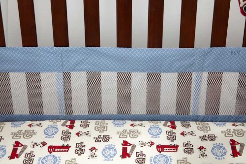 Engine 27 Secure Me Mesh Crib Liner