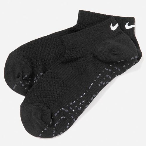 NIKE(ナイキ) ランニング アクセサリー 靴下 ランニンググリップソックス 23-25 ブラック/ホワイト 23-25