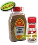 New Size Marshalls Creek Spices MUSTARD SEED WHOLE FRESHLY PACKED, 12 ounces
