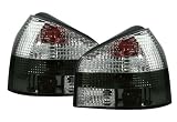 Produkt-Bild: R&uuml;ckleuchten Set, passend f&uuml;r Audi A3 Typ 8L, Mod. Bj. 8/96-8/03, Ausf&uuml;hrung: Klarglas Schwarz/Wei&szlig;.