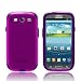OEM Otterbox Samsung Galaxy S3 Hybrid Commuter Series Case W/ Lcd Screen Protector Cover Kit Film Guard - Boom Dark/ Light Purple