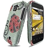Premium - Samsung Transform M920 Full Diamond Protex Lady Bug - Faceplate - ....