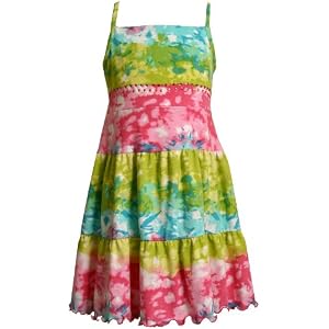 Bonnie Jean Girls 2-6x Tie Dye Knit Dress