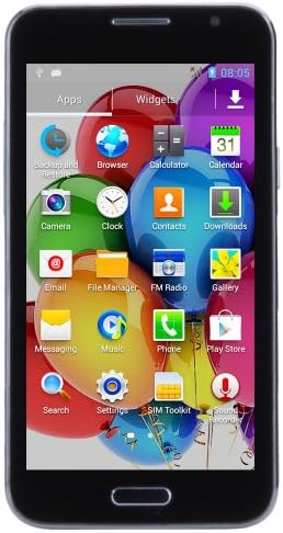 JIAKE G910 5.0 Inch MTK6572 Android 4.2.2 ROM 512M RAM 256M 0.3+0.3MP Dual Camera 1.2G Dual Core Smartphone (Black)