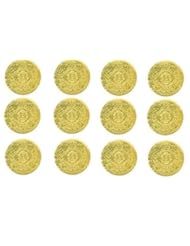 Toy: Cakesupplyshop Sjk897a - 250 Superior Quality Gold Foil Medallion Sticker Envelope Seals - CakeSupplyShop