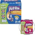 Huggies Pull-Ups Training Pants, Boys, 3T-4T, 80-Count