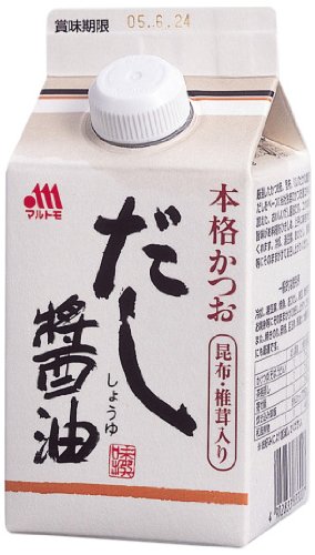 マルトモ 本格かつおだし醤油 300ml