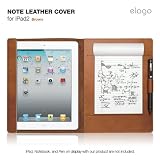 elago Note Leather Cover for iPad2,3,4 - Brown