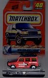 Matchbox 1999-40 of 100 Series 8 Space Explorer First Edition Mercedes-benz G Wagon 1:64 Scale