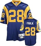 Marshall Faulk St. Louis Rams Blue NFL Premier Throwback Jersey - Large