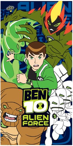 Zap Ben 10 Alien Force Towel