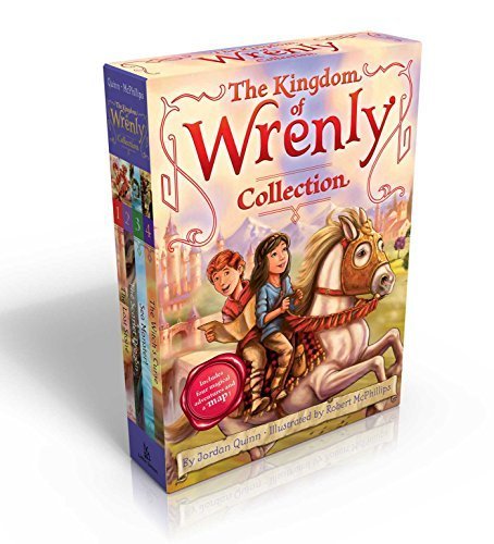 The Kingdom of Wrenly Collection (Includes four magical adventures and a map!): The Lost Stone; The Scarlet Dragon; Sea Monster!; The Witch's Curse by Quinn, Jordan (October 20, 2015) Paperback