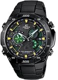 Casio - Quartz Edifice Multiband 6 Solar Atomic Black Dial Men's Watch - EQW-M1100DC-1A2