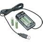Tripp Lite IN3006CG Notebook/Laptop Rapid Recharger for AA & AAA Batteries USB LED