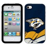 NHL Nashville Predators - Home Jersey design on AT&T, Verizon, and Sprint iPhone 4 / 4S Guardian Case by Coveroo