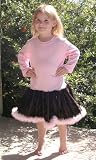 Personalized Cute Maribou & Velvet Dress in 5 Colors! 6M-14/16