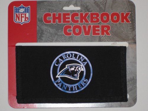 Carolina Panthers NFL Nylon Checkbook Cover