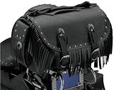 All American Rider Extra Large Traveler Bike Rack Bag - Rivet with Fringe 3002RCF