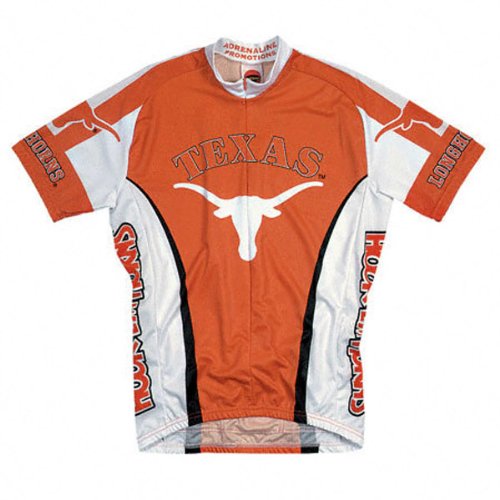 Texas Longhorns Short Sleeve Cycling Jersey