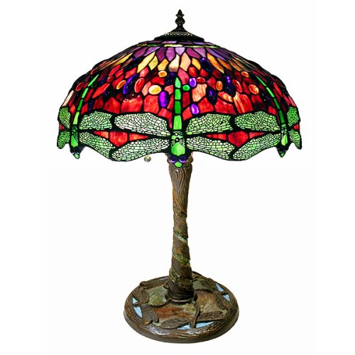 Office Furniture Standing Desk DragonflyAccented Table Lamp