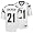 LaDainian Tomlinson Jersey: Reebok White Replica #21 San Diego Chargers Jersey - 4XL