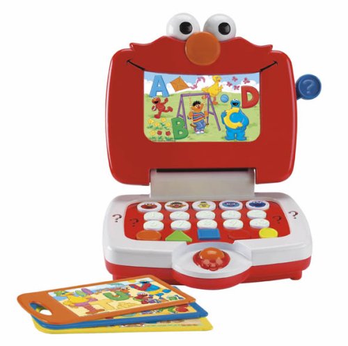 Childrens Toyshop  Toys : Fisher-Price Sesame Street Elmo's Learning Fun Laptop