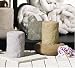 Stone Finish Pillar - 2 3/4"d x 4"h (Vanilla Herb Garden)