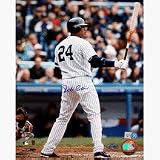 Robinson Cano Autographed Home Jersey at Bat 16 x 20 Photograph (Unframed)