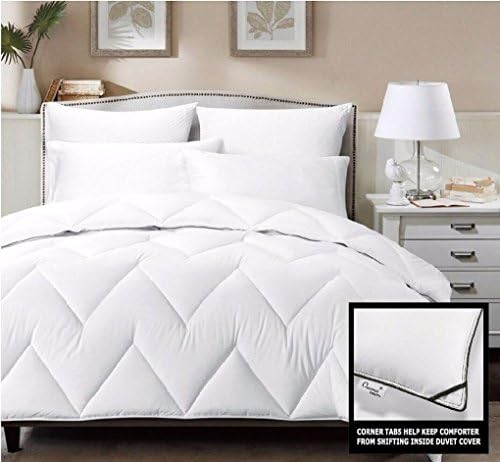 Uwant Chevron Zig Zag Goose Down Alternative Comforter Color Border