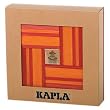 Kapla 40 Piece Red & Orange Block Set With Book