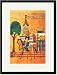 Black Framed/Matted Print 17x23, General Washington