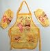 Winnie the Pooh Apron Sleevelet Oversleeve Yellow