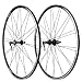 Alex 300 700c Wheelset, Campagnolo, 24/28 Spoke, Black