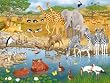 RAVENSBURGER AFRICAN ANIMALS FLOOR PUZZLE