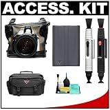 DiCAPac WP-S10 Waterproof Case + BP-511a Reachargeable Battery + Precision Design Accessory Kit for Canon EOS 40D, 30D, 20D, 10D & 5D DSLR Cameras