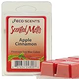 2-Pack Apple Cinnamon EcoScents Scented Wax Melts - Maximum scent load delivering 120+ hours of fragrance.
