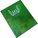 SAS Trading Card Folder A5 4 Pocket 12 Pages Portfolio (Green,96 Cards)