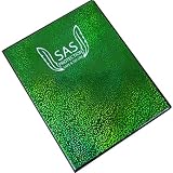 SAS Trading Card Folder A5 4 Pocket 12 Pages Portfolio (Green,96 Cards)