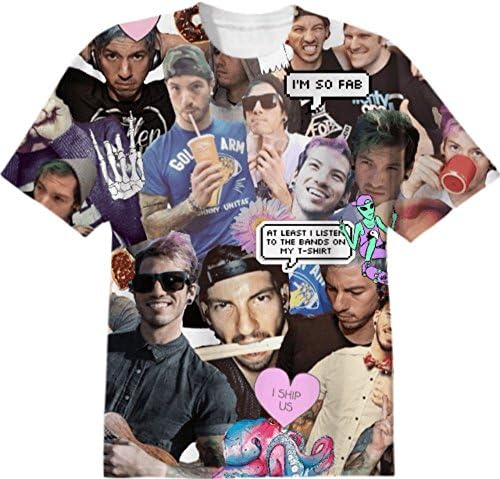 Print All Over Me josh dun is amazing T Shirt